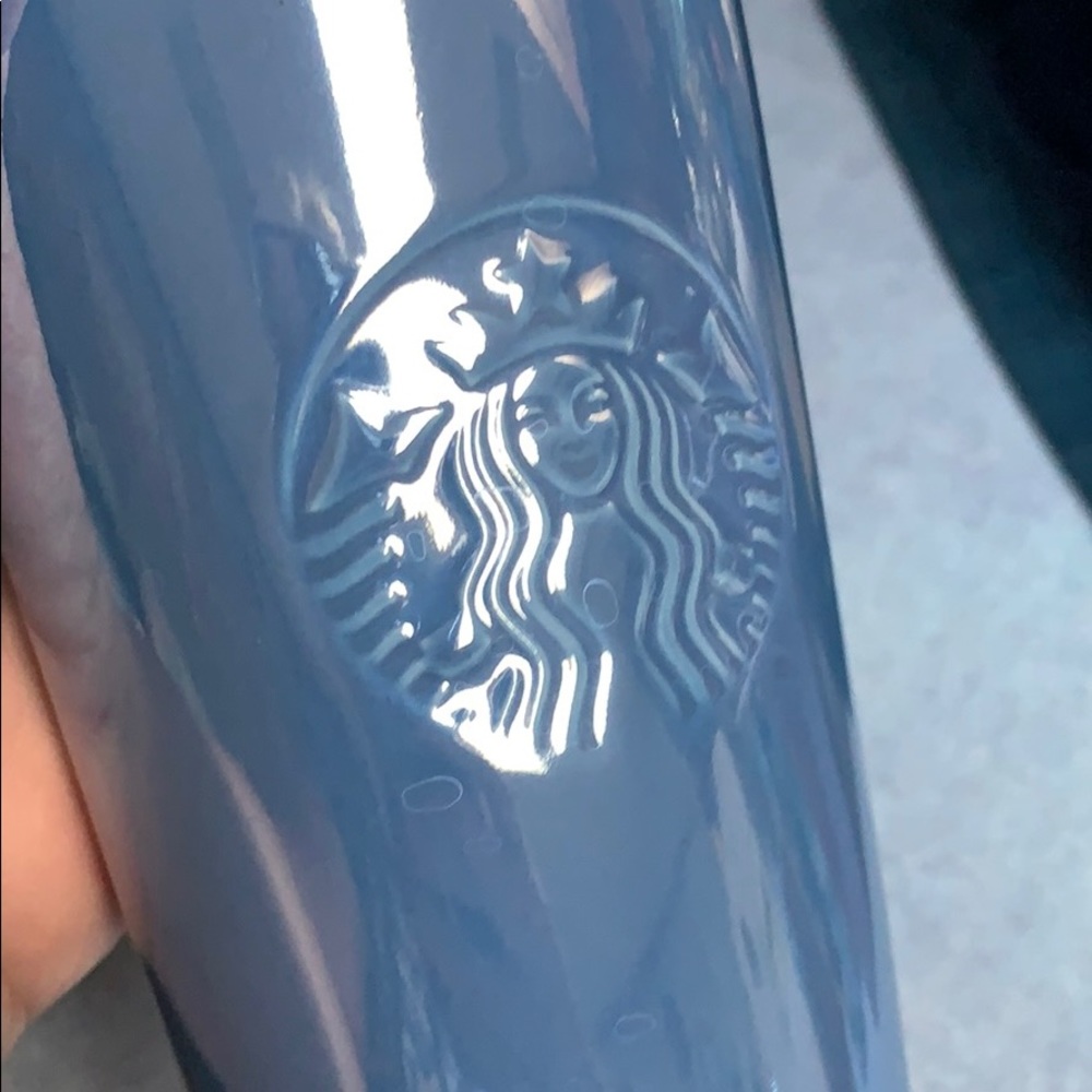 2020 Glossy Blue Ceramic Tumbler